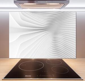 Panou sticlă decorativa bucătărie linii abstracte