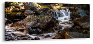 Tablou cu râul pietros (120x50 cm)