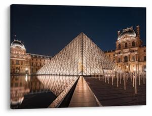 Tablou - Louvre noaptea (70x50 cm)