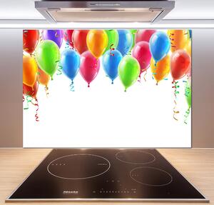 Panou de bucătărie baloane colorate