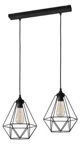 Lustră pe cablu KARO 2xE27/15W/230V