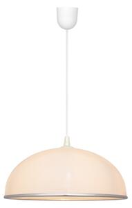 Lustră pe lanț CIRCLE 1xE27/15W/230V albă
