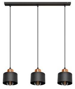 Lustră pe sfoară EDISON 3xE27/15W/230V