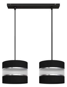 Lustră pe cablu HELEN 2xE27/15W/230V neagră