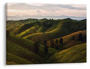 Tablou - Priveliște spre dealurile din Thailanda (70x50 cm)