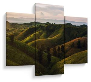 Tablou - Priveliște spre dealurile din Thailanda (90x60 cm)