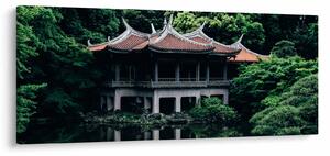 Tablou cu grădina japoneză națională (120x50 cm)