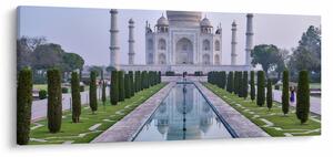 Tablou - Taj Mahal în răsăsrit de soare (120x50 cm)