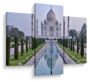 Tablou - Taj Mahal în răsăsrit de soare (90x60 cm)