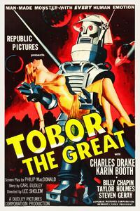 Artă imprimată Tobor the Great / Robot (Retro Movie), (26.7 x 40 cm)