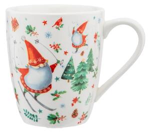 Altom Cană de porțelan Winter Gnomes 400 ml