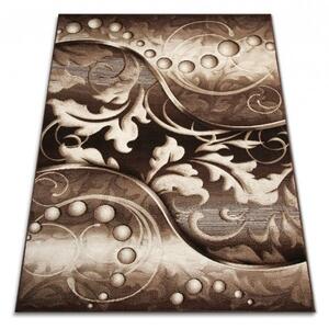Covor Luna 1812-12, Marime 50 x 80 cm, Maro, Inaltime Fir 6 mm, Antialergic, Polipropilena, Living, Dormitor, Sufragerie, Birou 50 x 80