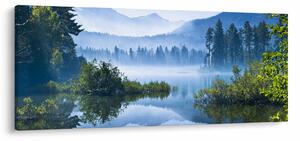 Tablou cu lac montan (120x50 cm)