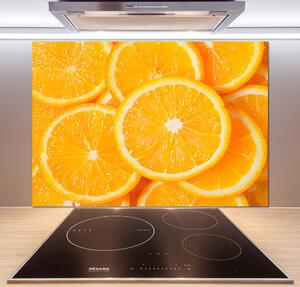 Sticlă pentru bucătărie felii de portocale