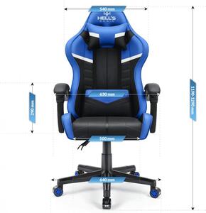 Scaun gaming HC-1004 albastru