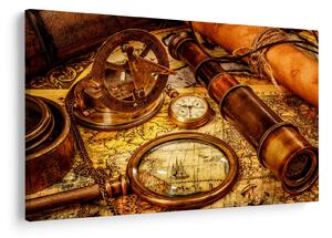 Tablou - uneltele itorice ale marinarior (90x60 cm)