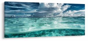 Tablou - privire sub nivelul mării (120x50 cm)
