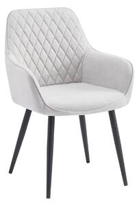 Scaun OSKOR, stofa clasica gri deschis - Nea 03, 56x59x84 cm