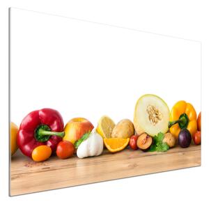 Sticlă pentru bucătărie Fructe si legume
