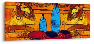 Tablou - Pictură străveche (120x50 cm)
