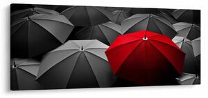 Tablou cu umbrele deschise (120x50 cm)