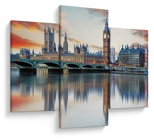 Tablou - Houses of Parliament din Londra (90x60 cm)