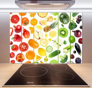 Panou perete bucătărie Fructe si legume