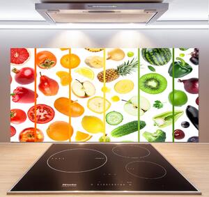 Panou perete bucătărie Fructe si legume