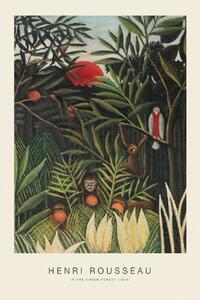 Reproducere In The Virgin Forest (Special Edition) - Henri Rousseau, (26.7 x 40 cm)