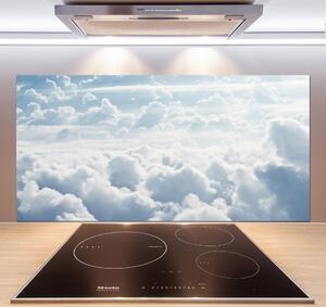 Sticlă bucătărie Nori din aer