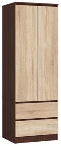 Dulap de haine Surgimiento (wenge + stejar sonoma). Promo -19%. 1151989