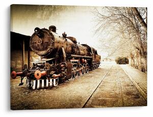 Tablou - Locomotiva istorică (70x50 cm)