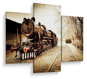 Tablou - Locomotiva istorică (90x60 cm)