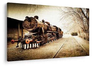 Tablou - Locomotiva istorică (90x60 cm)