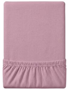 Cearsaf Jersey EXCLUSIVE cu elastic roz 160 x 200 cm