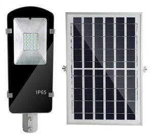 Proiector LED Stradal ELIT, Rezistent La Apa IP65, Cu Panou Solar, 100W, Cu Telecomanda
