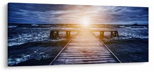 Tablou cu mol însorit (120x50 cm)