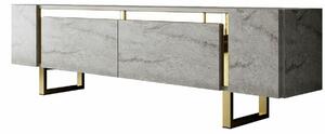 Măsuță TV Yildiz Travertine and Gold