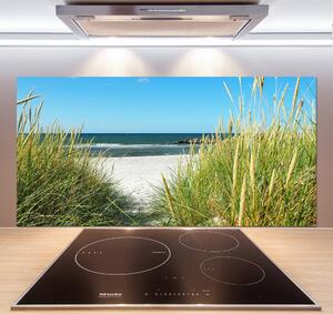 Panou sticlă bucătărie dune de coastă