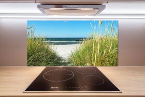 Panou sticlă bucătărie dune de coastă