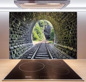 Sticlă bucătărie tunel feroviar