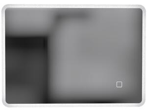 HOMCOM Oglindă de Baie cu LED 50 x 70 cm, Dimabilă, Antiaburire, Touch, Memorie | Aosom Romania