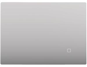 HOMCOM Oglindă de Baie cu LED 60x80 cm, 3 Culori, Intensitate Reglabilă, Memorie, Antiaburire, Comutator Tactil | Aosom Romania
