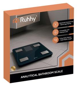 Cântar corporal inteligent Smart Ruhhy - Cu conexiune Bluetooth și aplicație mobilă, 226 kg