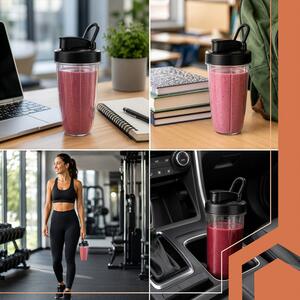 Blender cu recipient Ruhhy 1200W – Blender de masă