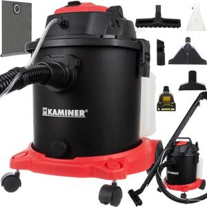 Aspirator cu spălare Kaminer 23918 20L – Aspirator pentru tapițerii și covoare