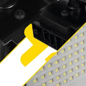 Lampă solară LED cu 3 panouri rotative Izoxis - Senzor de mișcare și lumină, acumulator 1800 mAh