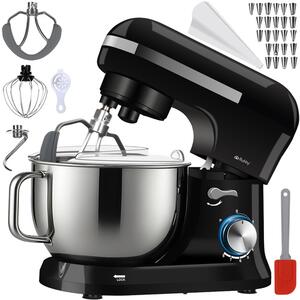 Mixer planetar Ruhhy 1700W – Robot de bucătărie cu bol