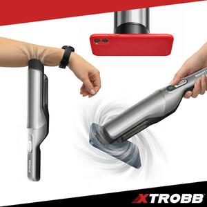 Aspirator auto fără fir Xtrobb – Aspirator de mână reîncărcabil pentru mașină