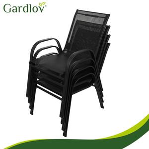 Set de scaune de grădină Gardlov – 4 bucăți pentru grădină și terasă